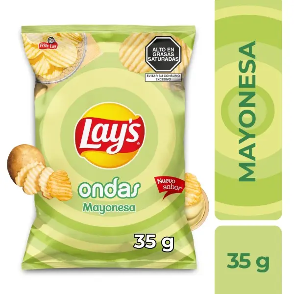 Lays Ondas Mayonesa 34G