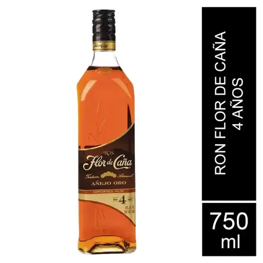 Flor de Caña 4 años 750ML