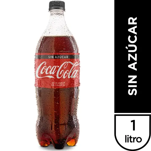 Coca Cola 1L sin azúcar (NR)