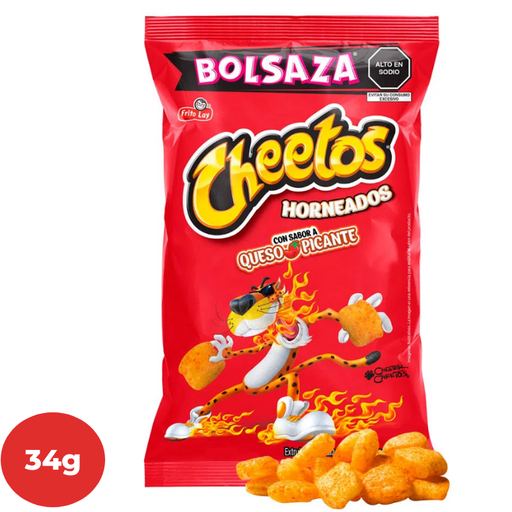 [CTQSPC34GR] Cheetos Queso Picante 34G