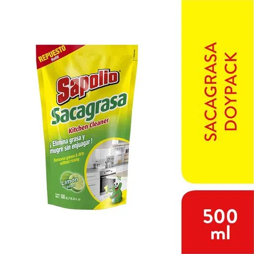 Saca Grasa Sapolio 500ML