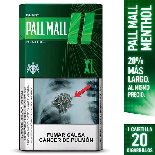 Cigarro Pall Mall Verde