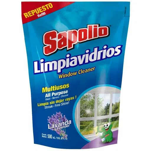 Limpiavidrios Sapolio Lavanda 500ML