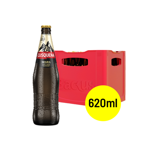 [CJCQNG620ML] Caja de Cusqueña Negra 620ML